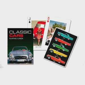 Fathers Day Gift Guide: Classic Cars Playing Cards