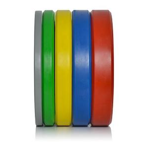 150KG Colour Bumper Plate Set