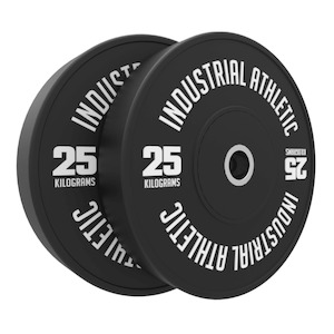 Olympic Plates: 25kg HD Bumper Plates - Pair