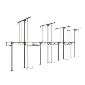 Wall Mount Axis: AXIS 4 Bay Wall Mount - Crane