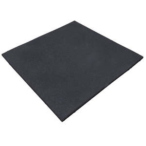 Gym Flooring: Thick Crumb Rubber Tile (1000mm2 * 15mm)