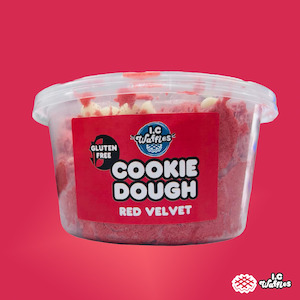 Gluten Free Red Velvet Cookie Dough