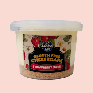 Cheesecake: Gluten Free Strawberry Cheesecake