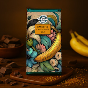 Chocolates: Banoffee Chocolate Bar Large