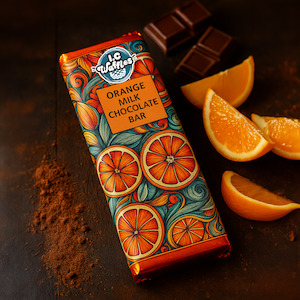 Chocolates: Orange Milk Chocolate Bar Standard