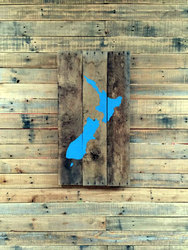 Products: Large blue map