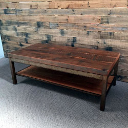 Coffee Tables: Vintage industrial coffee table