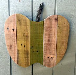 Products: Green apple pallet art