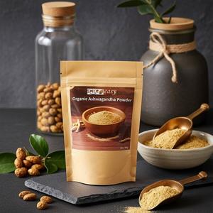 Organic Ashwagandha Powder NZ Pure Stress Relief & Vitality SpicenEasy