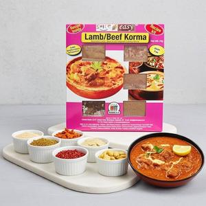 Lamb & Beef Korma Kit Rich, Creamy Curry in 30 Mins SpicenEasy NZ