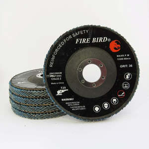 Fire Bird Zirconium Flap Disc 115 X 22 X 36P