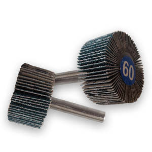 Abrasives Cutting And Grinding Discs: Fire Bird Flap wheel - with shaft 40 X 25 X 6 120P