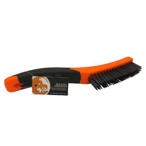 Fire Bird WIRE BRUSH HAND HAND BRUSH MILD STEEL 4 ROW