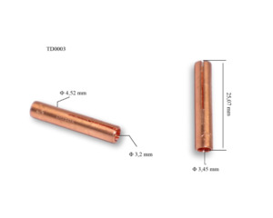Tig: Fire Bird 3.2mm tig collet 13n24 2pk