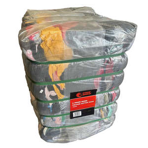 Rags: Fire Bird rags mixed cotton compressed 100kg