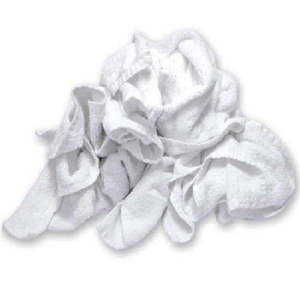 Fire Bird Rags white toweling compressed 5kg