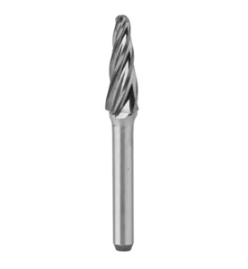 Fire Bird tungsten  carbide burr for alloy 10mm x 25mm x m6 shape L