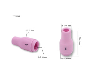 Fire Bird tig 4# ceramic 13n08 2pk