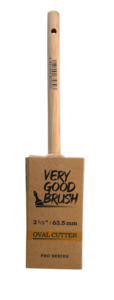 Paint Brushes: OVAL CUTTER PAINT BRUSH - 2" / 50.8mm