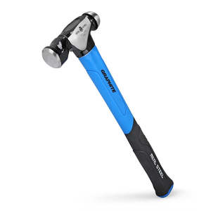 Vanquish: Real Steel- 24oz Jacketed Graphite Ball Pein Hammer