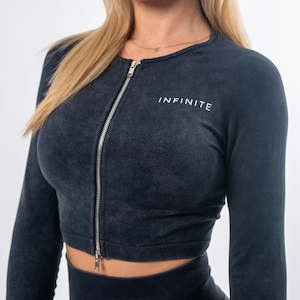 Tops: Flow Crop Jacket