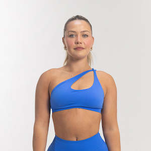 Sports Bras: Allure Blue Sports Bra