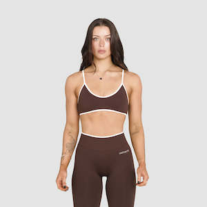Sports Bras: Form Brown Sports Bra