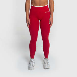 Leggings 1: Form Red Leggings
