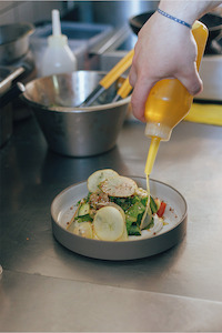 LIFESTORE: Shallow Bowl 185mm - Ash White