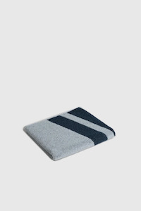 Bath Accessories: Hansen Hand Towel - Ink/Sky