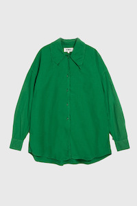 Womens Shirts: Lena Shirt - Green