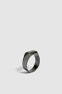 Womens Rings: Third Ring - Oxidised Silver