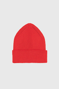 Mens Beanies: Beanie - Cherry