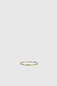 1mm Halo Band - 23ct Gold Plated