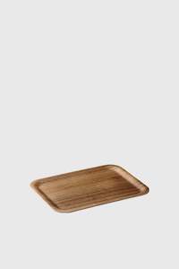 Nonslip Rectangular Tray 270mm - Teak