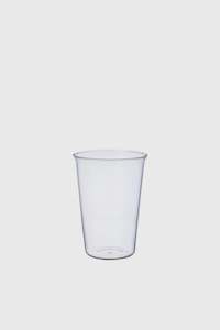 Drinkware: Cast Beer Glass 430ml - Clear