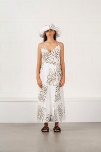 Made: Mia Dress - Cosmos / Ivory