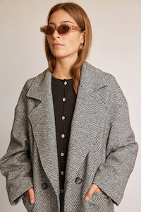 Daylight Moon: Already There Coat - Speckle