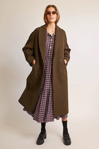 Once In A Lifetime Coat - Olive