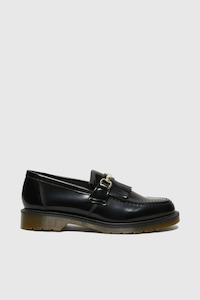 Adrian Snaffle Loafer - Black Polished Smooth