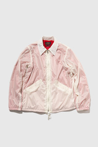 Coach Jacket Nylon Fleece - Oyster