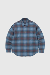 Flannel Check Shirt - Blue