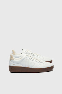 V-90 ZZ O.T. Leather - White / Pierre / Almond