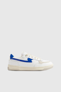 Stepney Workers Club: Pro Cup 01 S-Strike Leather - White / Blue