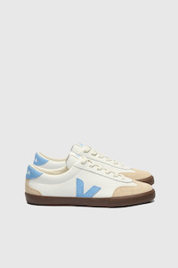Volley O.T. Leather - White / Aqua / Bark