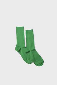 Daily Socks: Cotton Half Crew - Apple