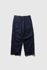 Denim: Mil Trousers Denim - Indigo