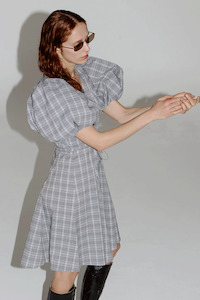 Subject Dress - Petrol Check