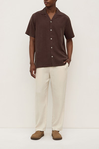 Sale Clothing: Miller Short Sleeve Shirt - Ganache