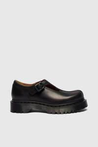 Rejena MJ Mary Jane Shoe - Black Old Harness